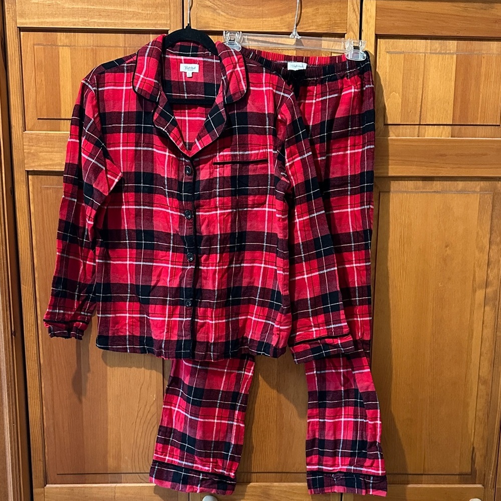BedHead Nicholas Plaid Flannel Pajama Set - Picture 3 of 9
